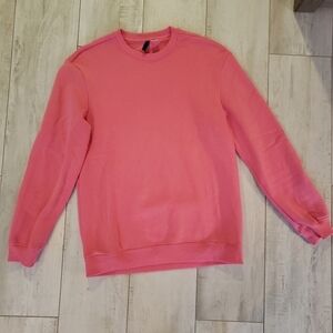 H&M Divided Salmon Sweatshirt sz m